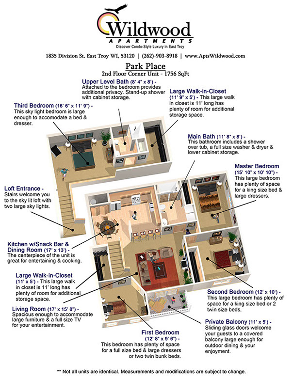 Wildwood Floorplans